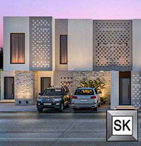 تصميم و تنفيذ واجهات تاون هاوس في الرياض 4