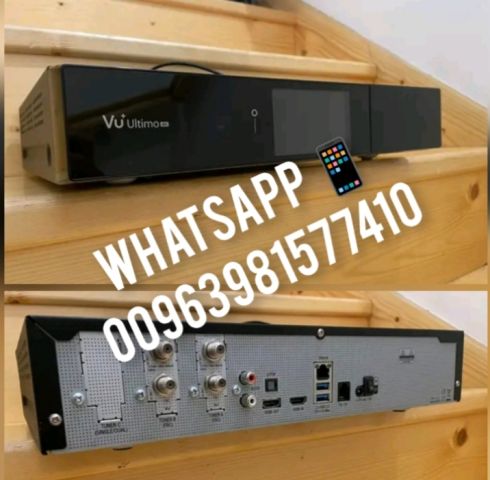 Vu+ Ultimo 4K - Satellite Receiver FBC UHD DVB-2x with PVR and En