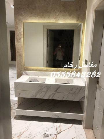   مغاسل رخام , تركيب وتفصيل مغاسل رخام حمامات في مدينة الرياض 4
