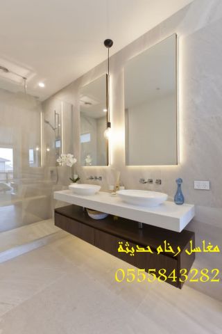  مغاسل رخام ، مغاسل حمامات شيك مغاسل كلاسيكية 2