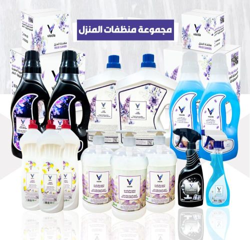 ١٤ منتج منظفات للمنزل من شركة فيولا بسعر خيالي