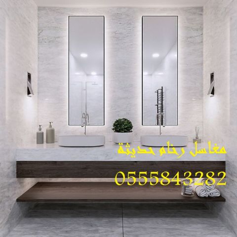  مغاسل رخام ، ديكورات مغاسل حمامات افضل صور مغاسل حمامات  6