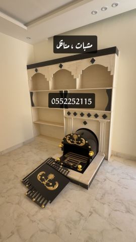 مشبات رخام - مشبات حجر - مشبات خشب - مناقل 10