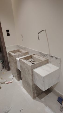  مغاسل رخام , صور مغاسل حديثة 2025 3