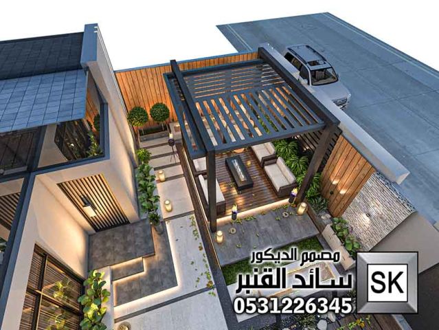 تصميم و تنفيذ حدائق منزلية في الرياض 8