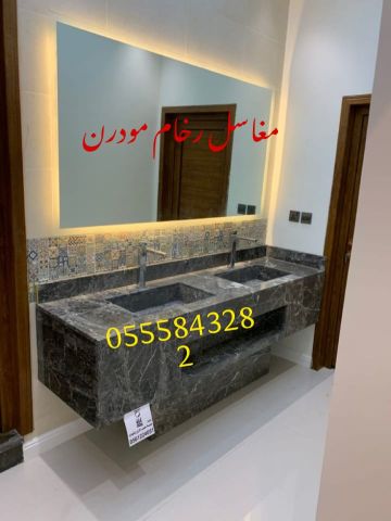  مغاسل رخام , بناء مغاسل رخام حمامات 3