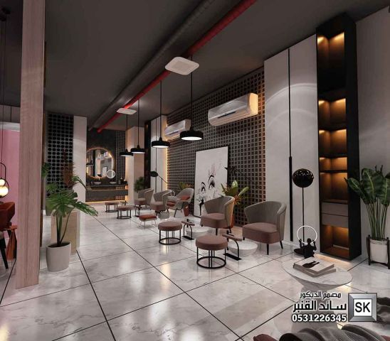 تصميم و تنفيذ صالونات تجميل نسائية في الرياض 10