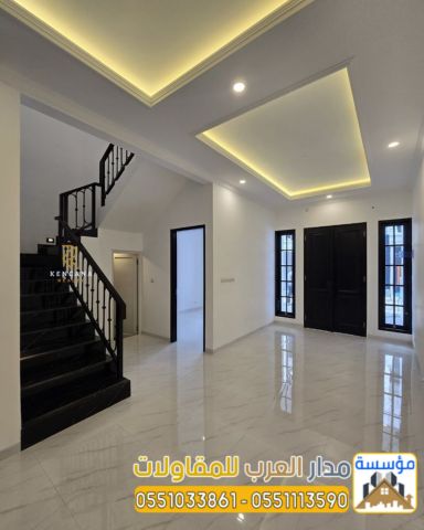 مقاول ديكورات بالرياض تشطيب داخلي للفلل والمنازل 0551033861 3