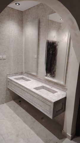  مغاسل رخام , صور مغاسل حديثة 2025 7