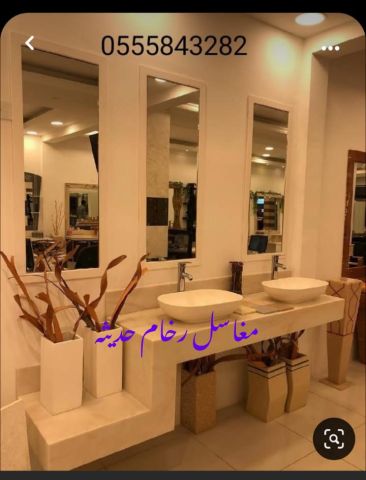   مغاسل رخام ، اجمل ديكورات مغاسل 6