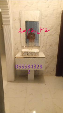   مغاسل رخام ، اجمل ديكورات مغاسل 9
