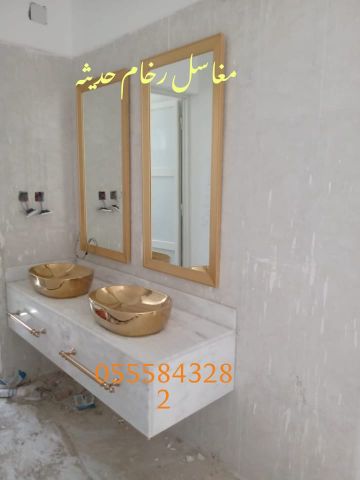   مغاسل رخام ، اجمل ديكورات مغاسل 10