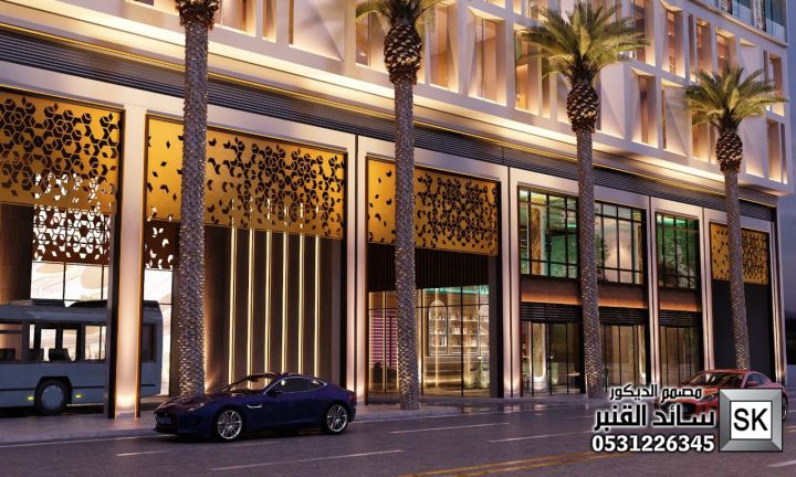 تصميم مراكز تجارية و أسواق مركزية و مولات فخمة في الرياض