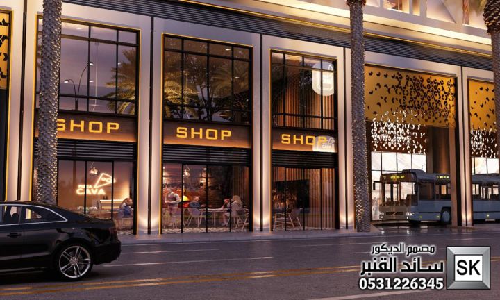 تصميم مراكز تجارية و أسواق مركزية و مولات فخمة في الرياض 9