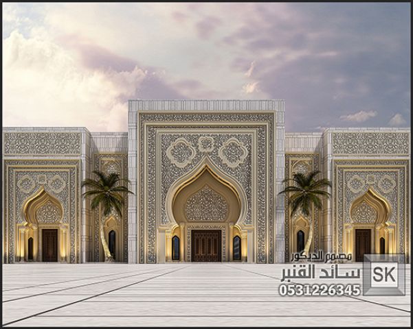 تصميم واجهات أندلسية في الرياض