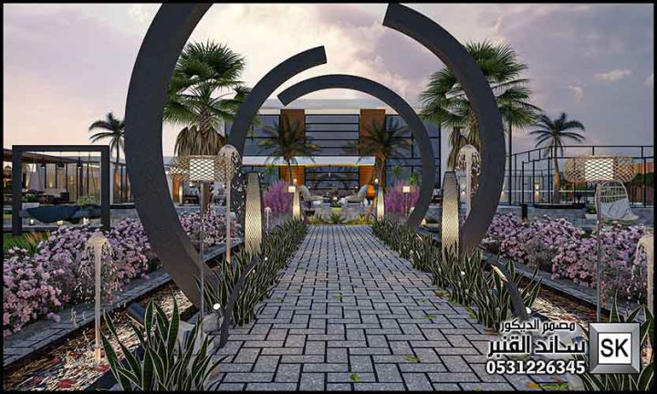 تصميم و تنفيذ لاندسكيب مزارع في الرياض 4