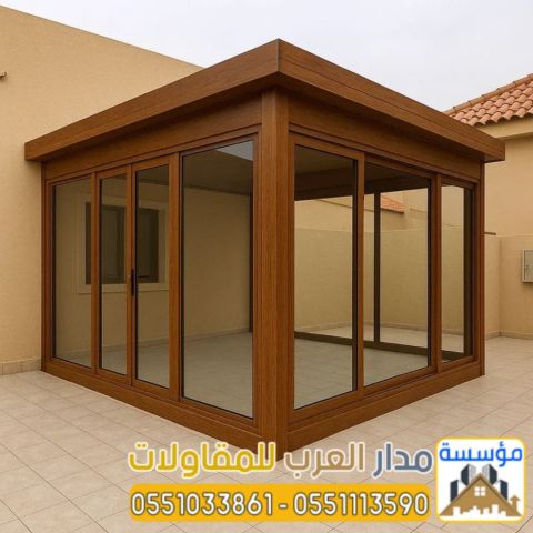 بناء ملاحق مجالس ساندوتش بانل الرياض بأفضل جودة 0551033861  2