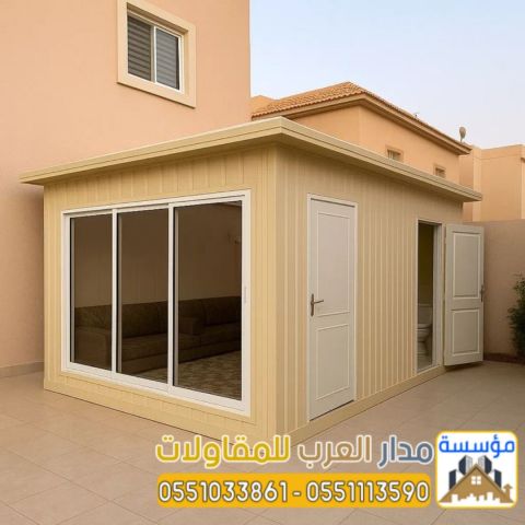 بناء ملاحق مجالس ساندوتش بانل الرياض بأفضل جودة 0551033861  4