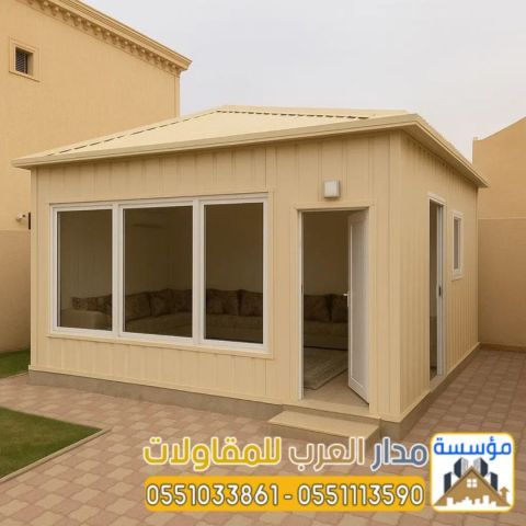 بناء ملاحق مجالس ساندوتش بانل الرياض بأفضل جودة 0551033861  5