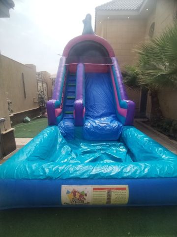 ايجار اجمل النطيطات المائيه زحاليق هوائيه 2