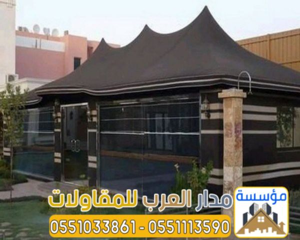 خيام زجاج وبيوت شعر قزاز بالرياض | تفصيل حسب الطلب مع تركيب سريع