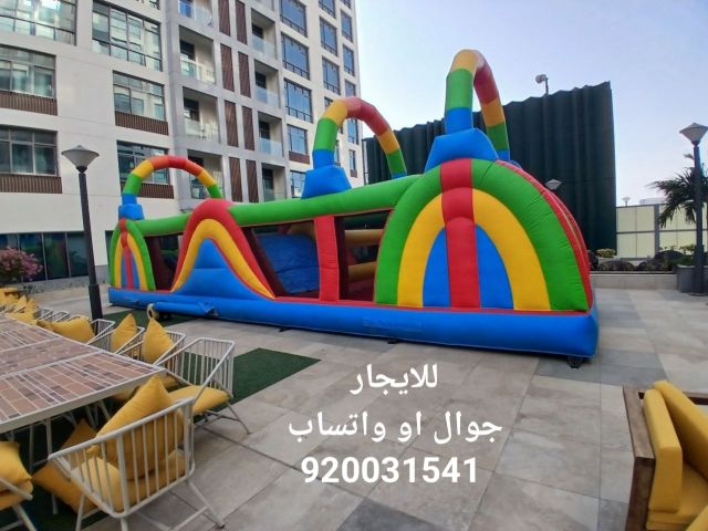 ايجار. نطيطات هوائية وزحاليق مائية  3