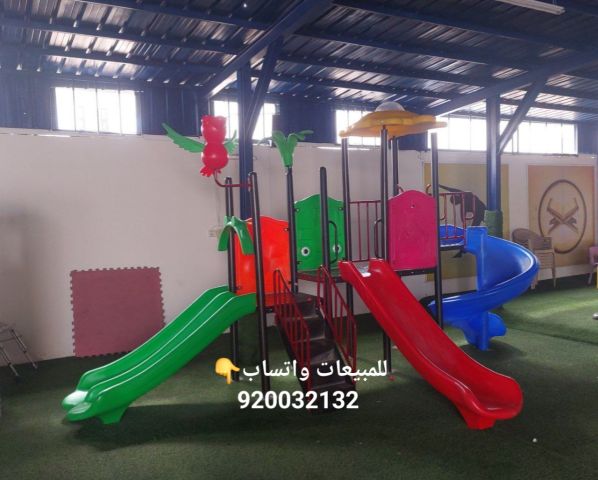 العاب حدائق بولي اثلين زحاليق  5