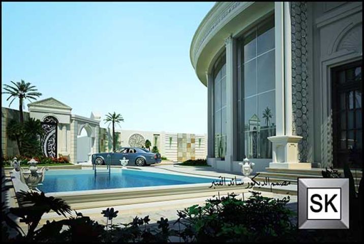 مصمم واجهة خارجية كلاسيك محترف في السعودية 5