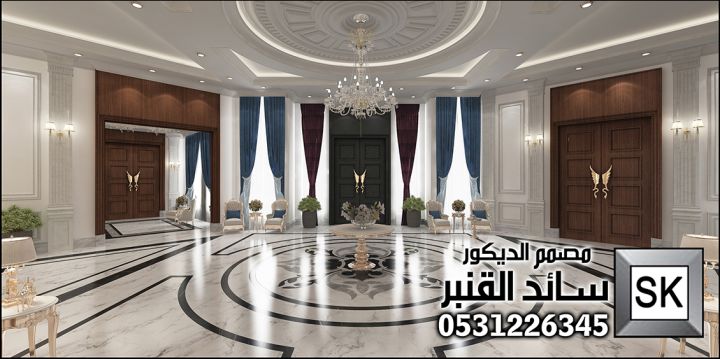 تصميم مجالس ضيافة رجال فخمة في السعودية 3