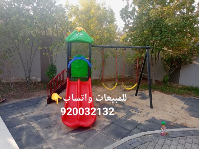 العاب حدائق زحاليق متصلة بمراجيح وبدون مراجيح  2