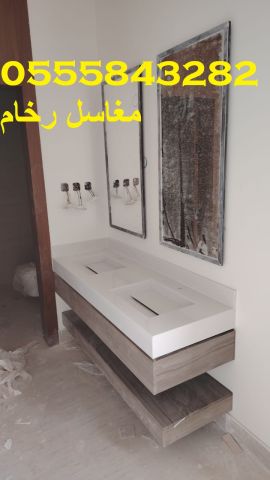  مغاسل رخام ، مغاسل حمامات جديده 8