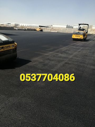  شركة اسفلت الطرق بالرياض ، دهانات و تخطيط الطرق 0537704086 2