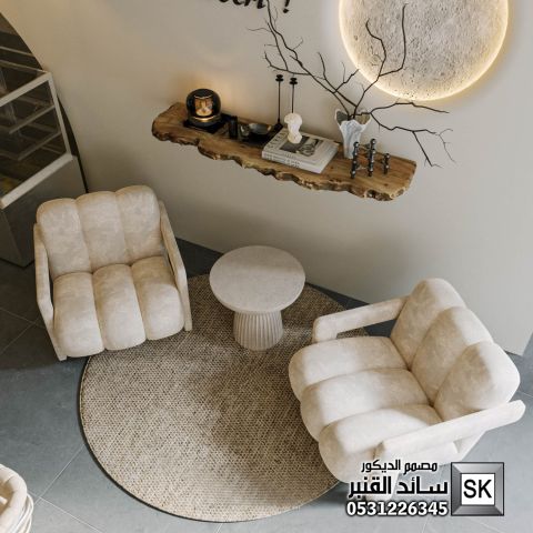 تصميم و تنفيذ كوفي شوب فاخر في الرياض 3