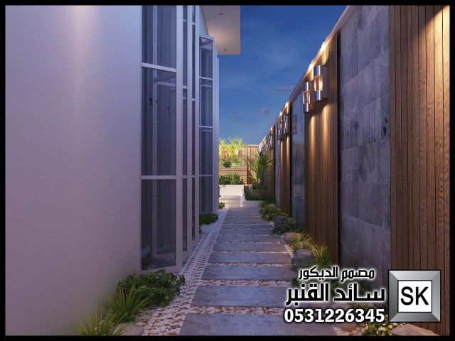 مصمم لاندسكيب منزلي محترف في الرياض 9