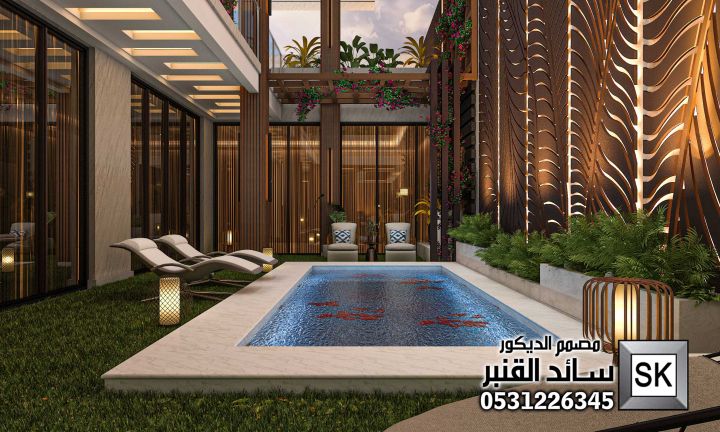 تنسيق لاندسكيب منزلي في الرياض 3