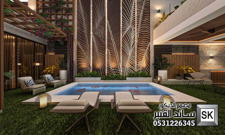 تنسيق لاندسكيب منزلي في الرياض 5