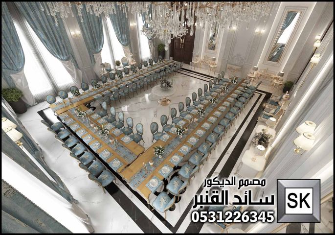 تصميم و تشطيب  مجالس ضيافة رجال فخمة في الرياض 3