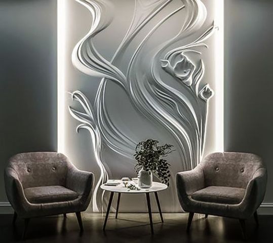 تشطيب جدران خشب فخمة بافكار 2025 في الرياض 6