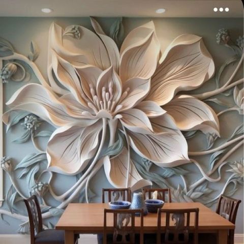 تشطيب جدران خشب حفر ليزر في الرياض 2