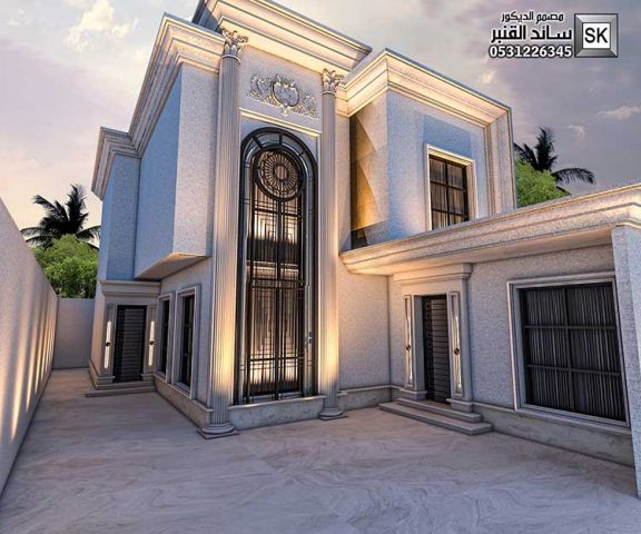 مصمم واجهة فلل خارجية محترف في الرياض 4