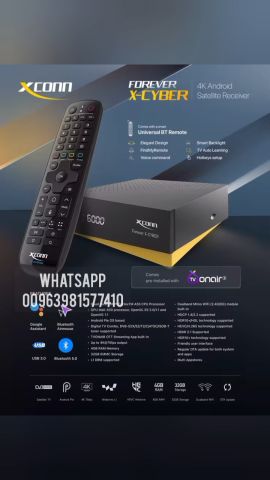 XCONN FOREVER X-CYBER Satellite Receiver Android 8k 3