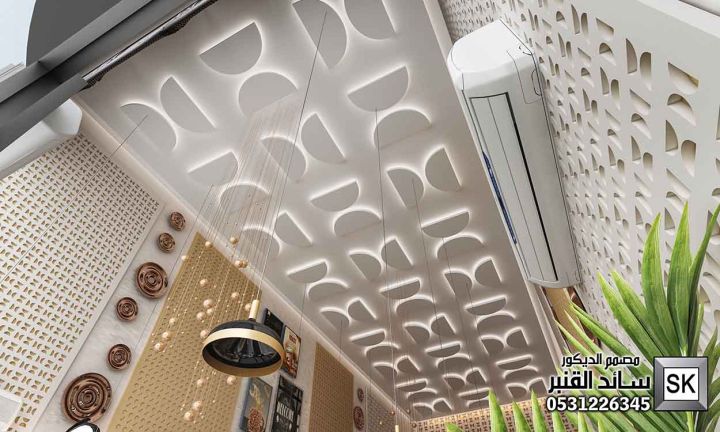 تصميم و تشطيب مطعم بيتزا إيطالي في الرياض 10