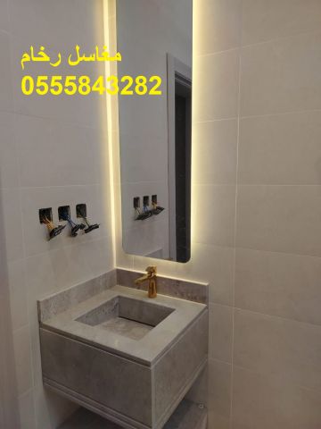  مغاسل رخام , صور مغاسل حديثة 2025 7