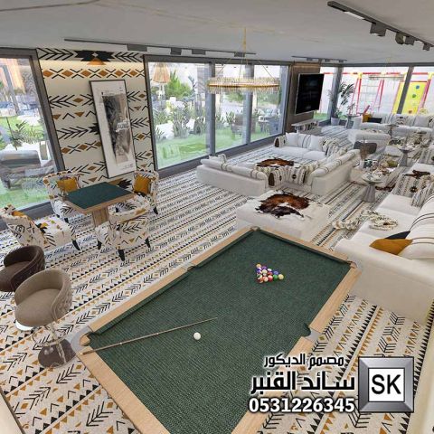 مصمم لاندسكيب إستراحات في الرياض