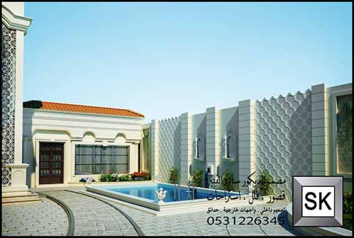 مصمم واجهات خارجية قصور و فلل في الرياض 3