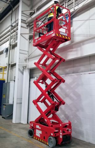 Renting all electric scaffolding 2