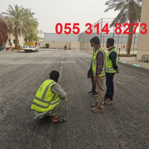 عمل اسفلت امام المنازل في الرياض  086 704 37 05 9