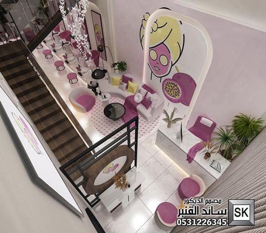 تصميم و ترميم صالونات تجميل و سبا في الرياض 6