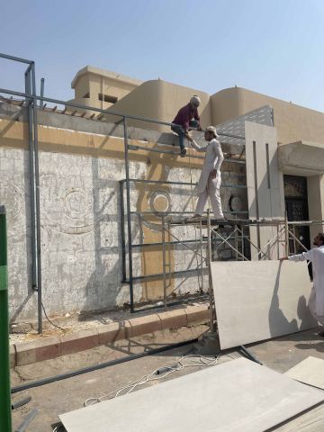 تشطيب و ترميم واجهات خارجية في الرياض 8