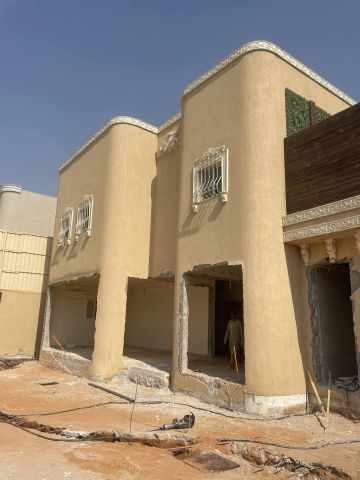 ترميم واجهة فلل و قصور في الرياض 5
